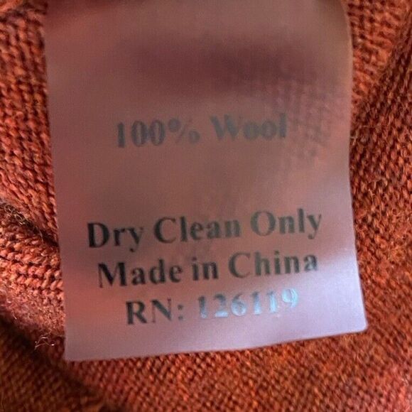 VICTOR GLEMAUD Sweater Womens Medium M Brown One Shoulder Cropped Wool - Picture 11 of 12